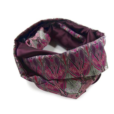 Liberty print silk infinity scarf peregrine jude