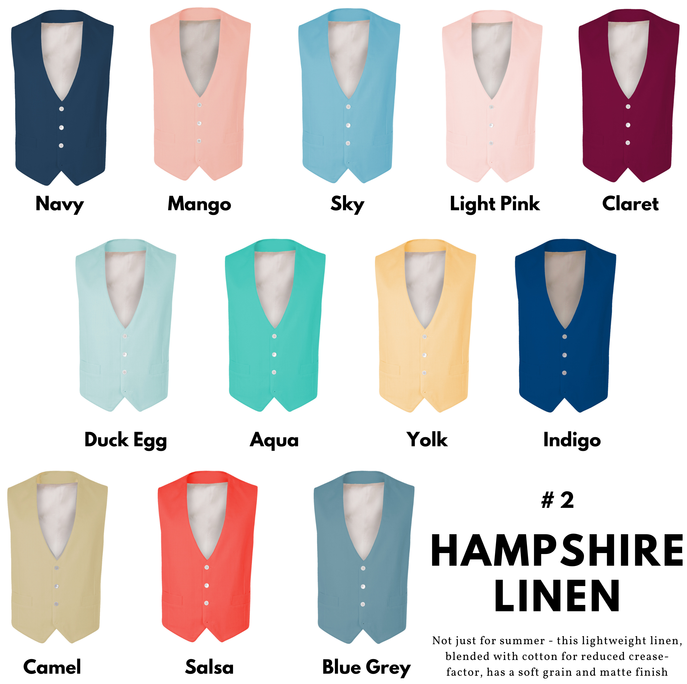 Hampshire Linen colours